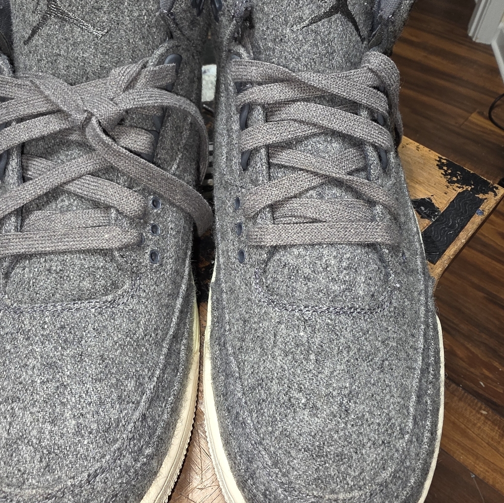 Air Jordan 3 Retro Wool Mens Size 12 - Picture 7 of 8